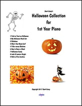 Halloween Collection for First Year Piano piano sheet music cover